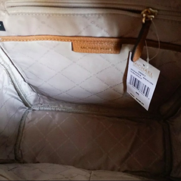 Michael kors LARGE abbey BROWN backpack Acorn BAG - Picture 8 of 8